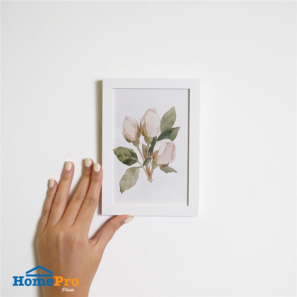 กรอบรูป SNAZZ LENORA 4x6 นิ้ว สีขาว