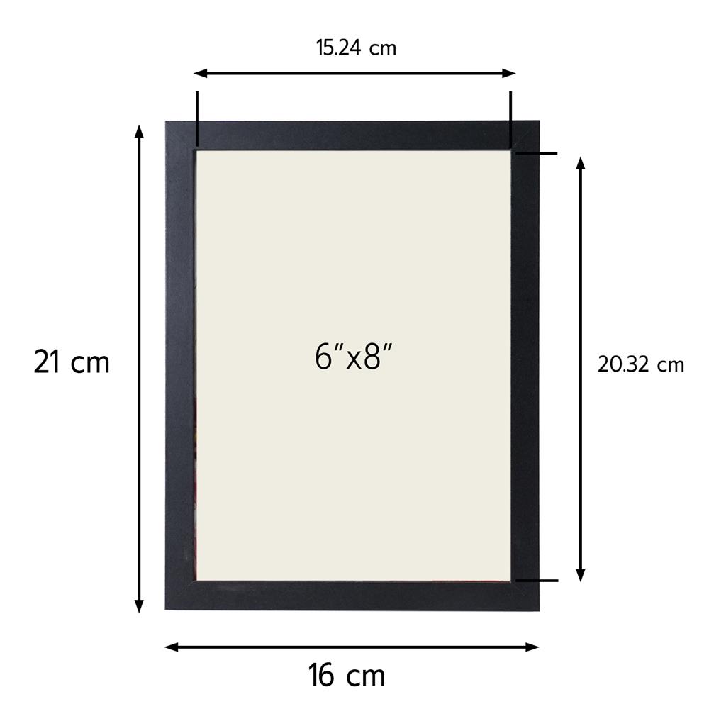 กรอบรูป SNAZZ LENORA 6x8 นิ้ว สีดำ