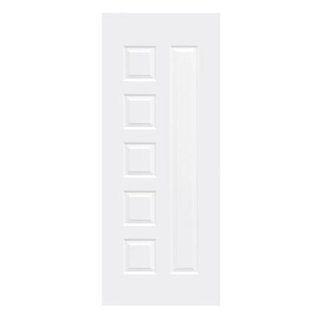 ประตูภายใน HDF ไม่เจาะลูกบิด METRO 604 บัวสวรรค์ 70x200 ซม. สีรองพื้น