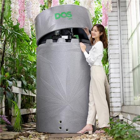 ถังเก็บน้ำ DOS WATER PAC NSN 700 ลิตร+ปั๊ม MITSUBISHI EP155R2 150 วัตต์+เครื่องกรองน้ำใช้ DUPONT สีเทา_2