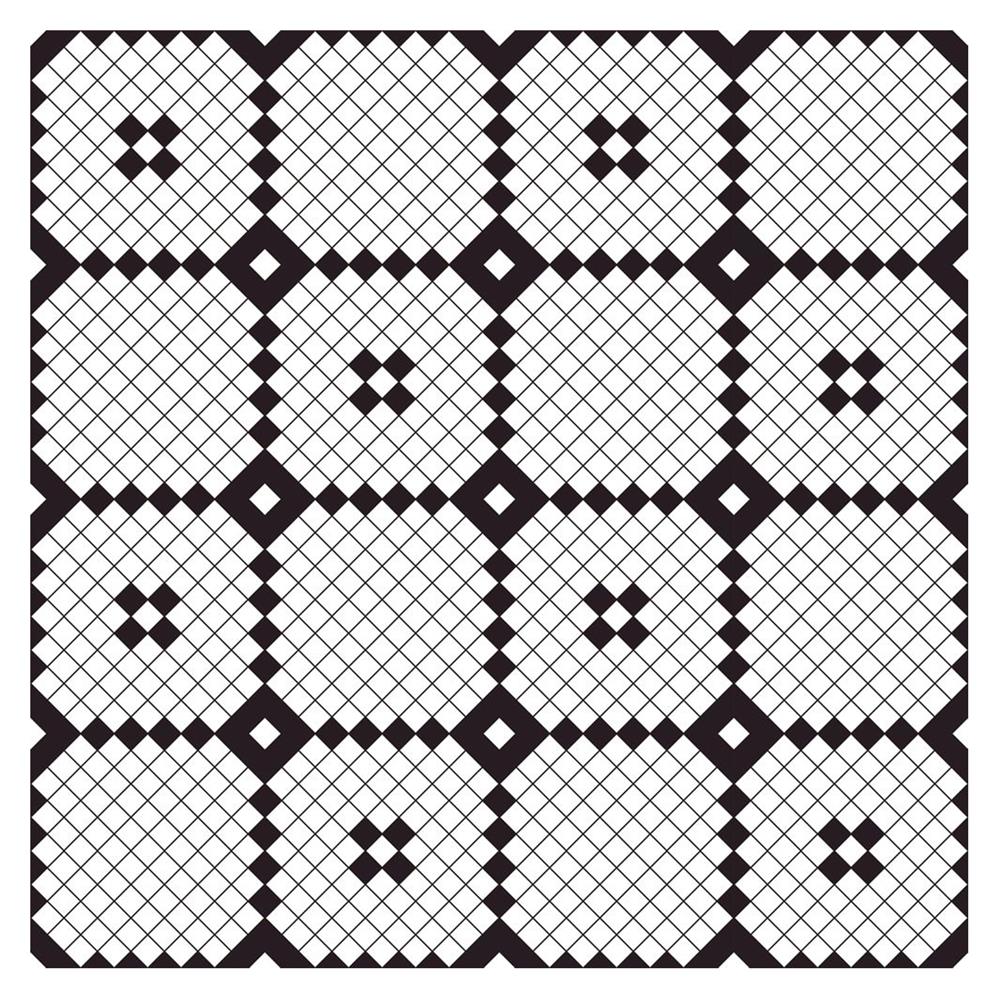 กระเบื้องพื้น 16x16 นิ้ว DURAGRES เวส เปอร์ ขาว A 0.96 ตร.ม.