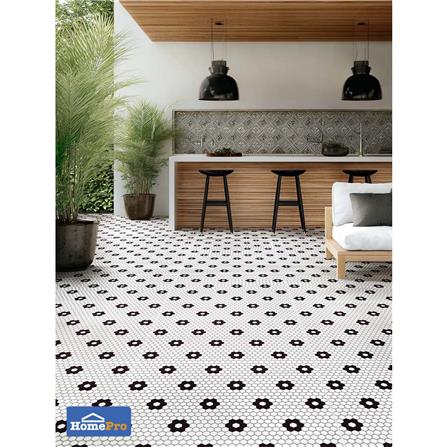 กระเบื้องพื้น 16x16 นิ้ว DURAGRES จิน ขาว A 0.96 ตร.ม._2