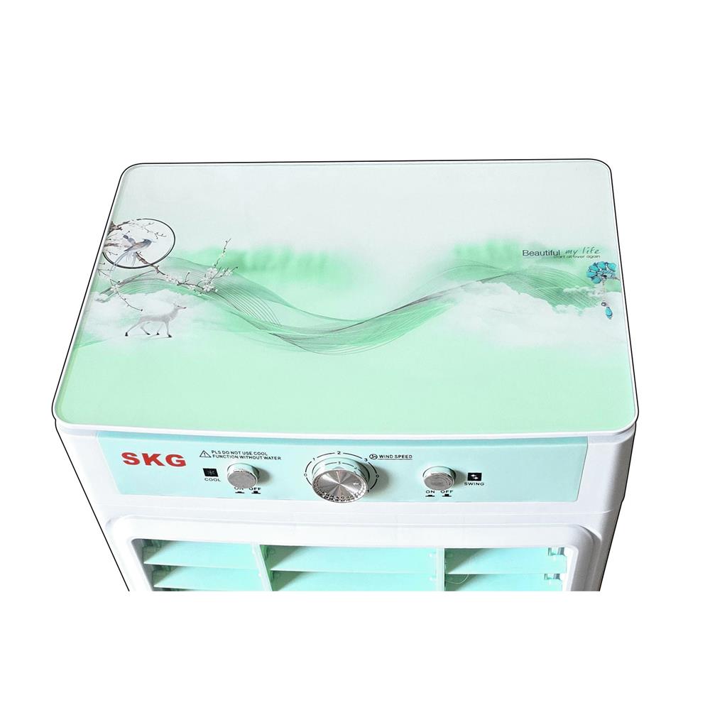พัดลมไอเย็น SKG FL-13L 30 ลิตร สีขาว/เขียว