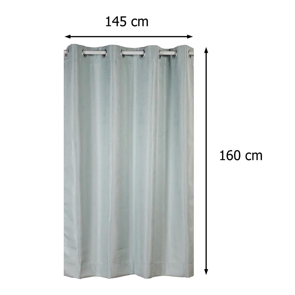 ผ้าม่าน EYELET HOME LIVING STYLE FLORENCE UV 145X160 ซม. สีเขียว