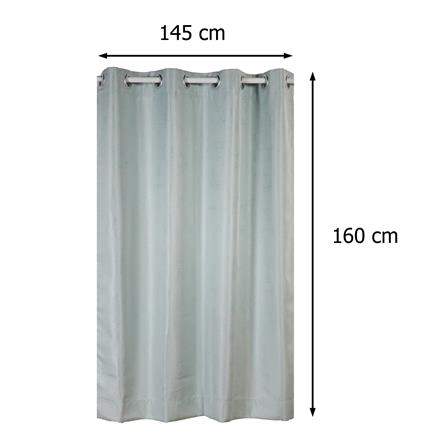 ผ้าม่าน EYELET HOME LIVING STYLE FLORENCE UV 145X160 ซม. สีเขียว_7