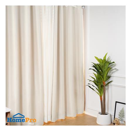 ผ้าม่าน EYELET HOME LIVING STYLE FLORENCE UV 145X160 ซม. สีครีม_3