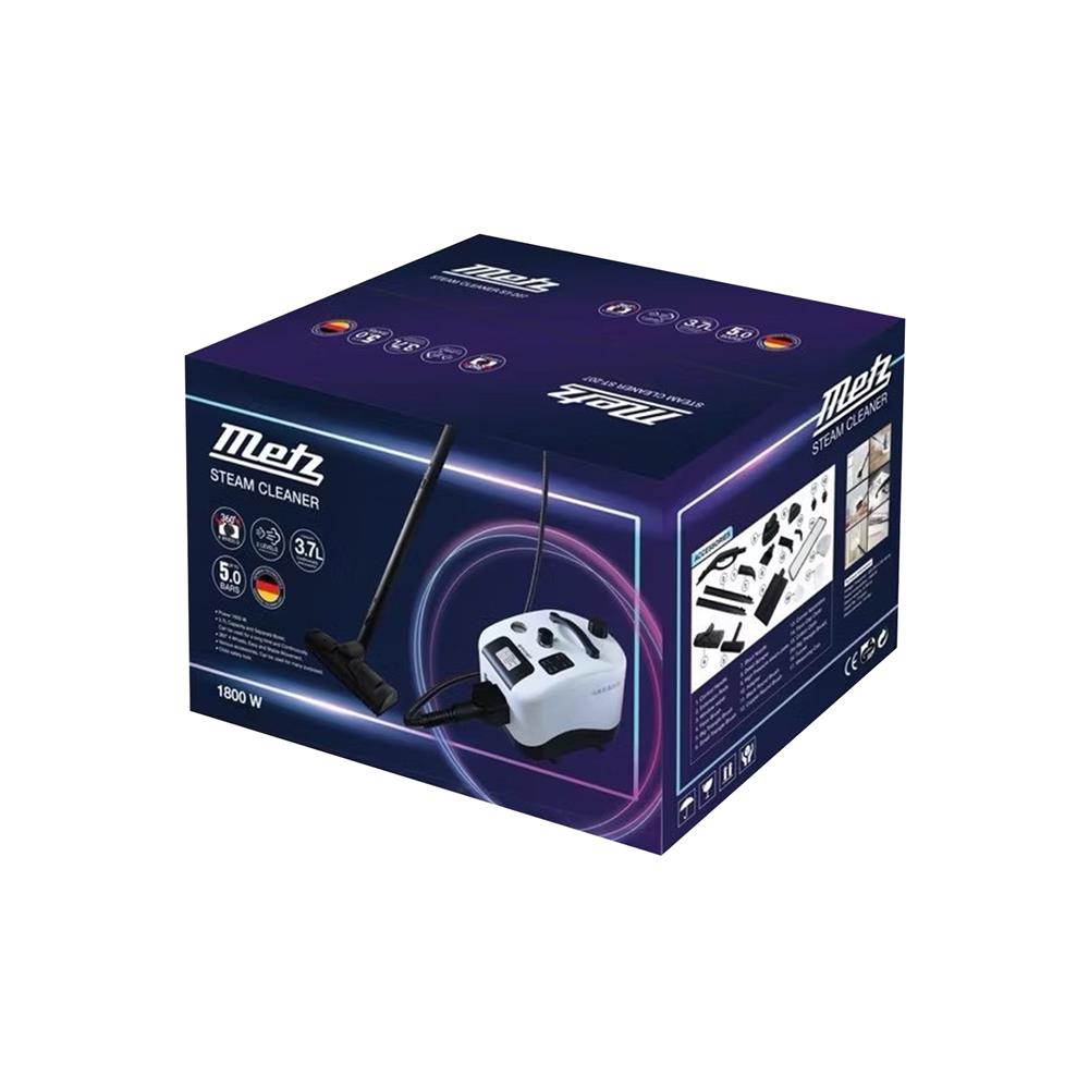 เครื่องทำความสะอาดไอน้ำ METZ 0007 สีขาว