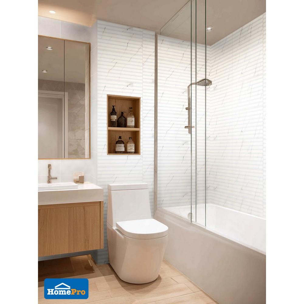 กระเบื้องผนัง 30x45 ซม. DURAGRES แอนนาลีส เวฟ ไวท์ A 0.81 ตร.ม.