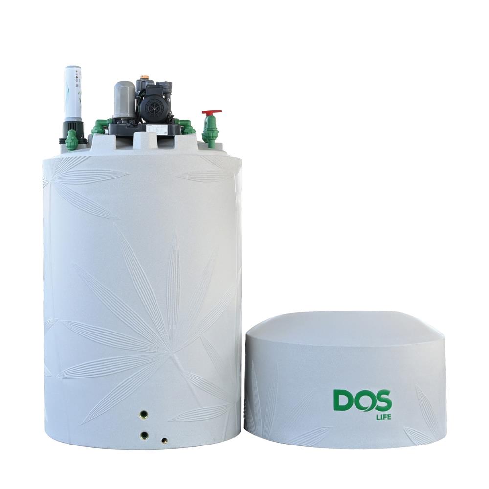 ถังเก็บน้ำ DOS WATER PAC NSN 1000 ลิตร+ปั๊ม HITACHI WMP150XX2 150 วัตต์+เครื่องกรองน้ำใช้ DUPONT สีเทากราเซียร์