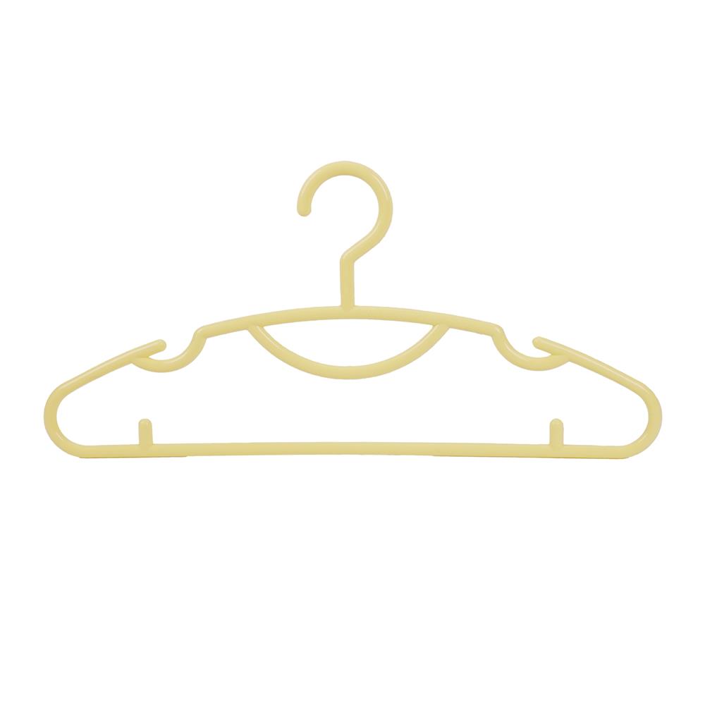 ไม้แขวนเสื้อ KING SIZE PLIM สีเหลือง (แพ็ก 6 ชิ้น)