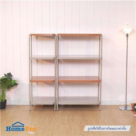 ชั้นวางของ 4 ชั้น FURDINI LAMI 70 ซม. สี NATURAL OAK/TAUPE_8