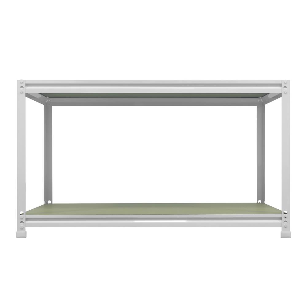 ชั้นวางของโล่ง 2 ชั้น FURDINI BASIO 81 ซม. สีขาว/ไม้