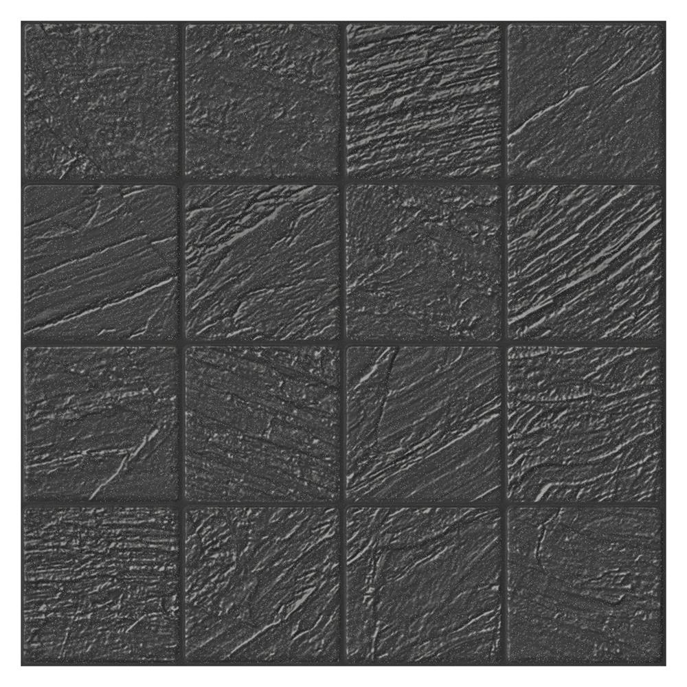 กระเบื้องพื้น 40x40 ซม. CERGRES คาสิต้าส์ เนโร ดำ(HT) A 0.96 ตร.ม.