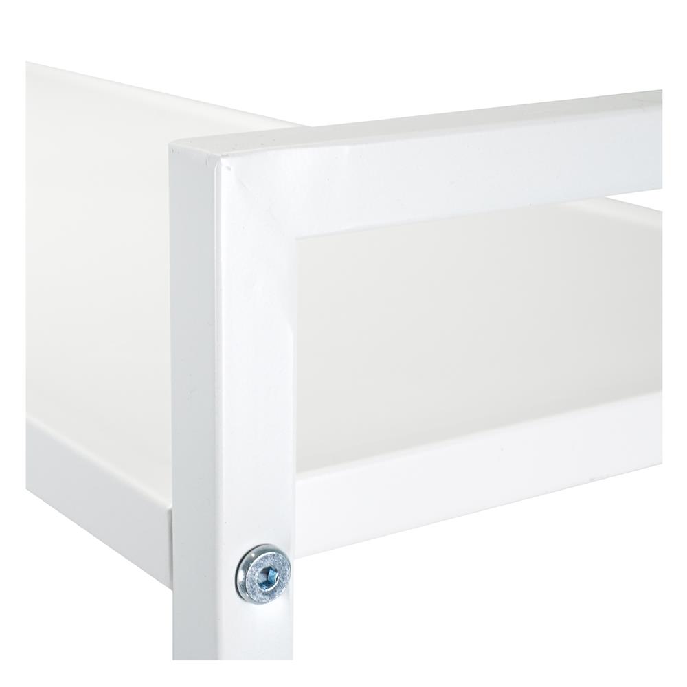 ชั้นวางของ 4 ชั้น STACKO NEAT 75.5x30.6x150.3 ซม. สีขาว