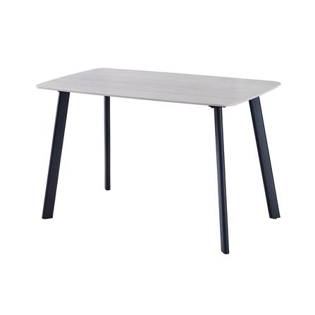 โต๊ะทานข้าว FURDINI NOAH 120 ซม. สีลายหิน/ดำ