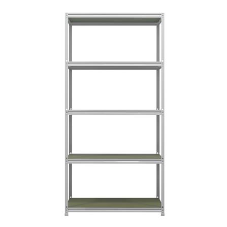 ชั้นวางของโล่ง 5 ชั้น FURDINI BASIO 81 ซม. สีขาว/ไม้_1