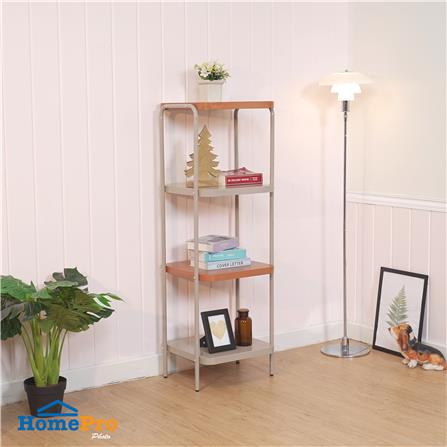 ชั้นวางของ 4 ชั้น FURDINI LAMI 45 ซม. สี NATURAL OAK/TAUPE_6