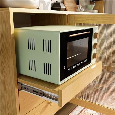 ตู้สูงบานผสม SB FURNITURE MIZU 19215432 160 ซม. สี CANYON OAK_4