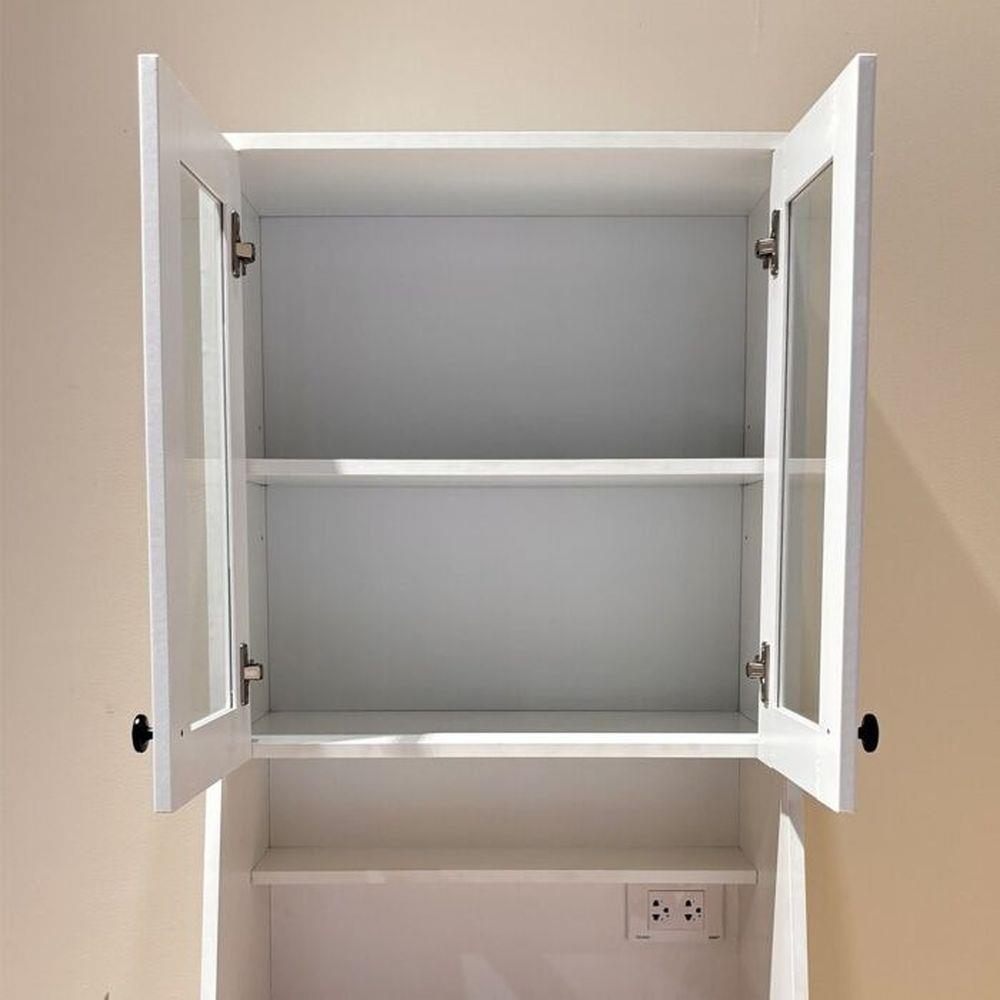 ตู้สูงบานผสม SB FURNITURE ROBUS 19236406 60 ซม. สีขาว