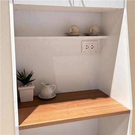 ตู้สูงบานผสม SB FURNITURE ROBUS 19236406 60 ซม. สีขาว_3