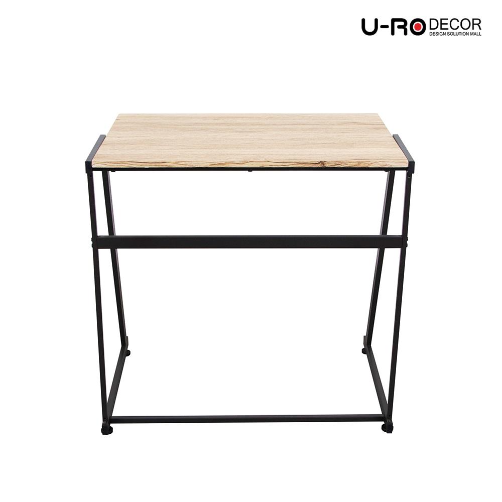 โต๊ะทำงานไม้ U-RODECOR LUXOR 76 ซม. สีน้ำตาลไม้