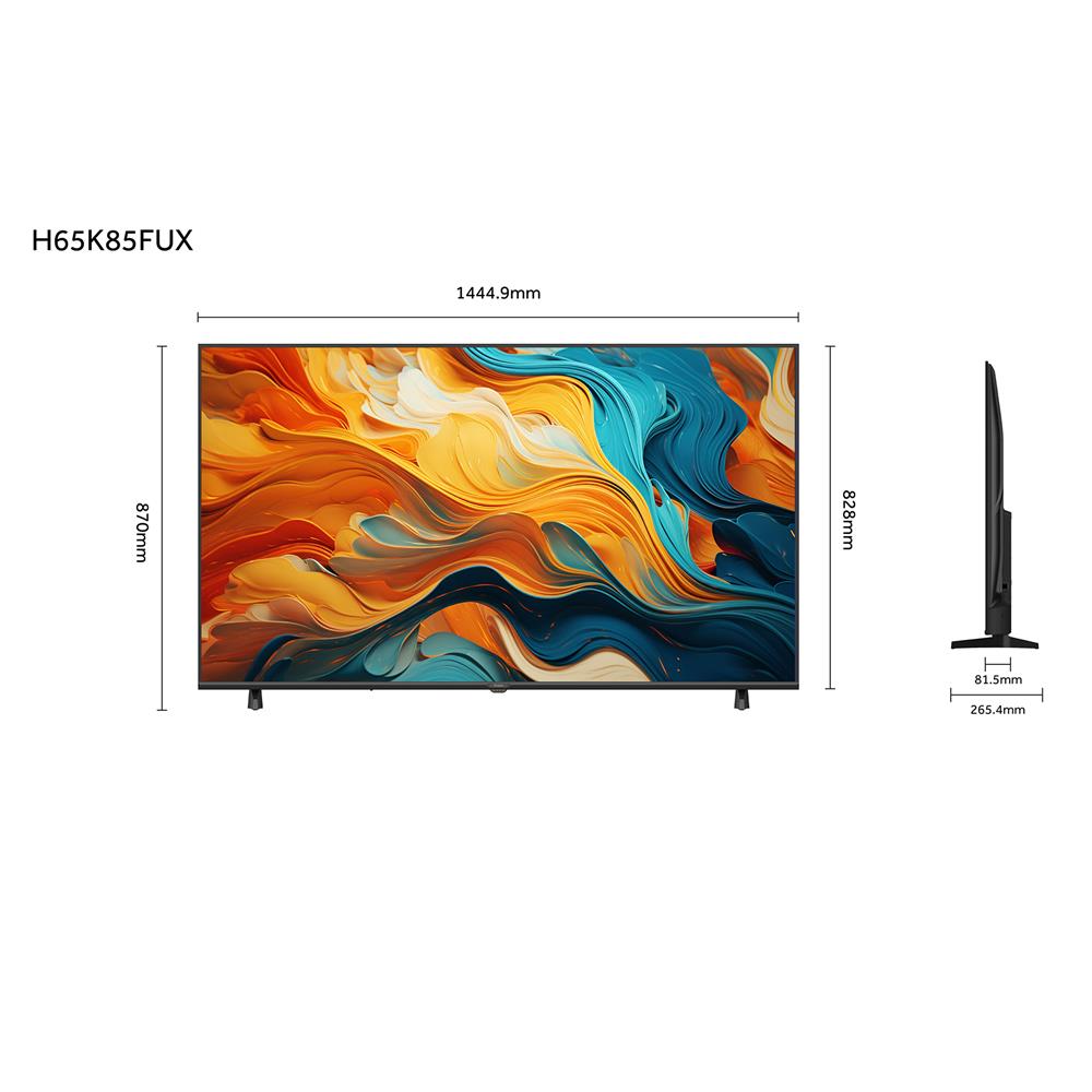 ทีวีแอลอีดี 65 นิ้ว HAIER (4K, LED, GOOGLE TV) H65K85FUX