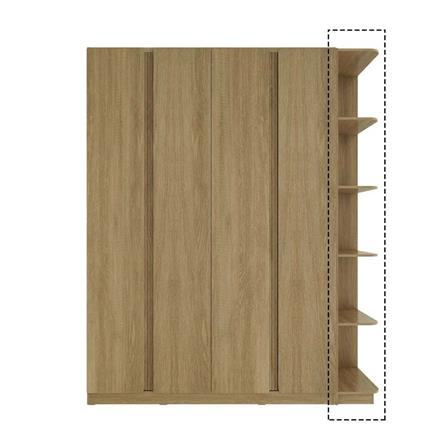 ตู้สูงจบมุมขวา SB FURNITURE SKIFT 19240776 30 ซม. สีไม้อ่อน_1