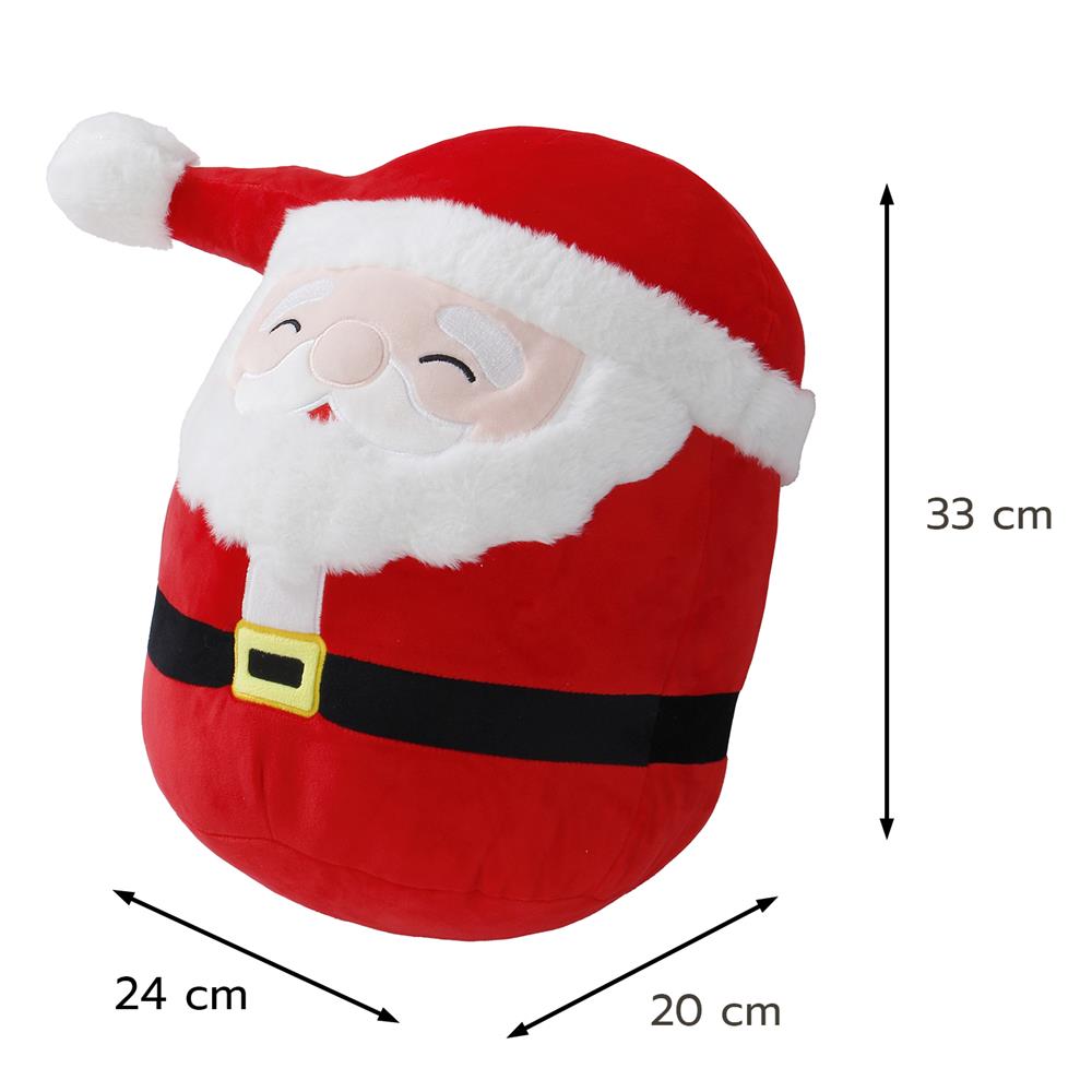 หมอนอิง SNAZZ X-MAS SANTA'S 9X12.5 นิ้ว สีแดง