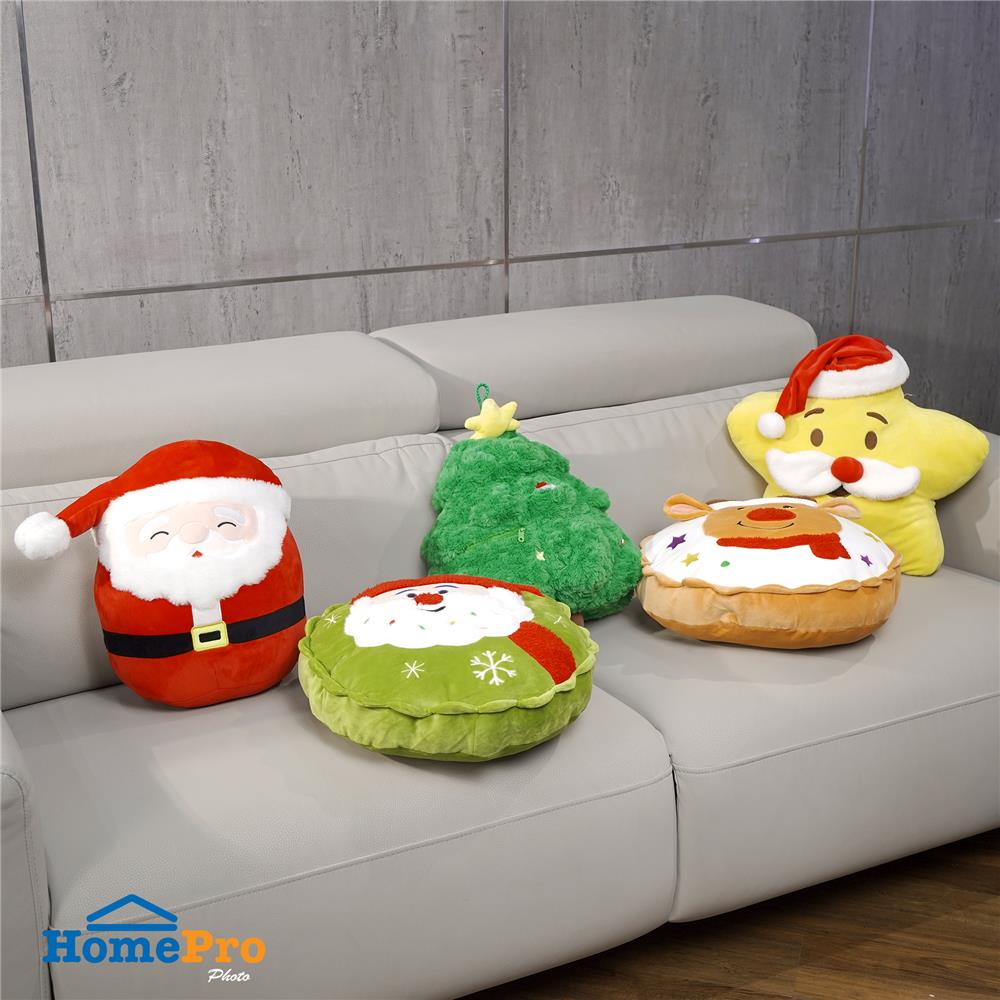 หมอนอิง SNAZZ X-MAS STAR 14.5X16.5 นิ้ว สีเหลือง