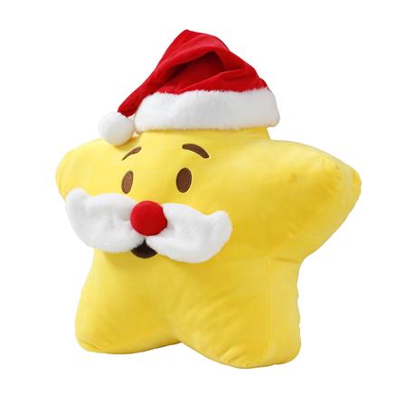 หมอนอิง SNAZZ X-MAS STAR 14.5X16.5 นิ้ว สีเหลือง_1