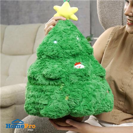 หมอนอิง SNAZZ X-MAS TREE 11.5X18.5 นิ้ว สีเขียว_6