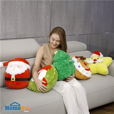 หมอนอิง SNAZZ X-MAS TREE 11.5X18.5 นิ้ว สีเขียว_7