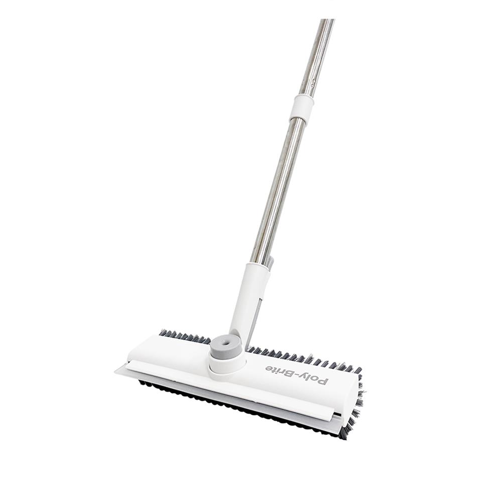 แปรงขัดพื้นพร้อมยางรีดน้ำ 3 IN 1 POLY-BRITE