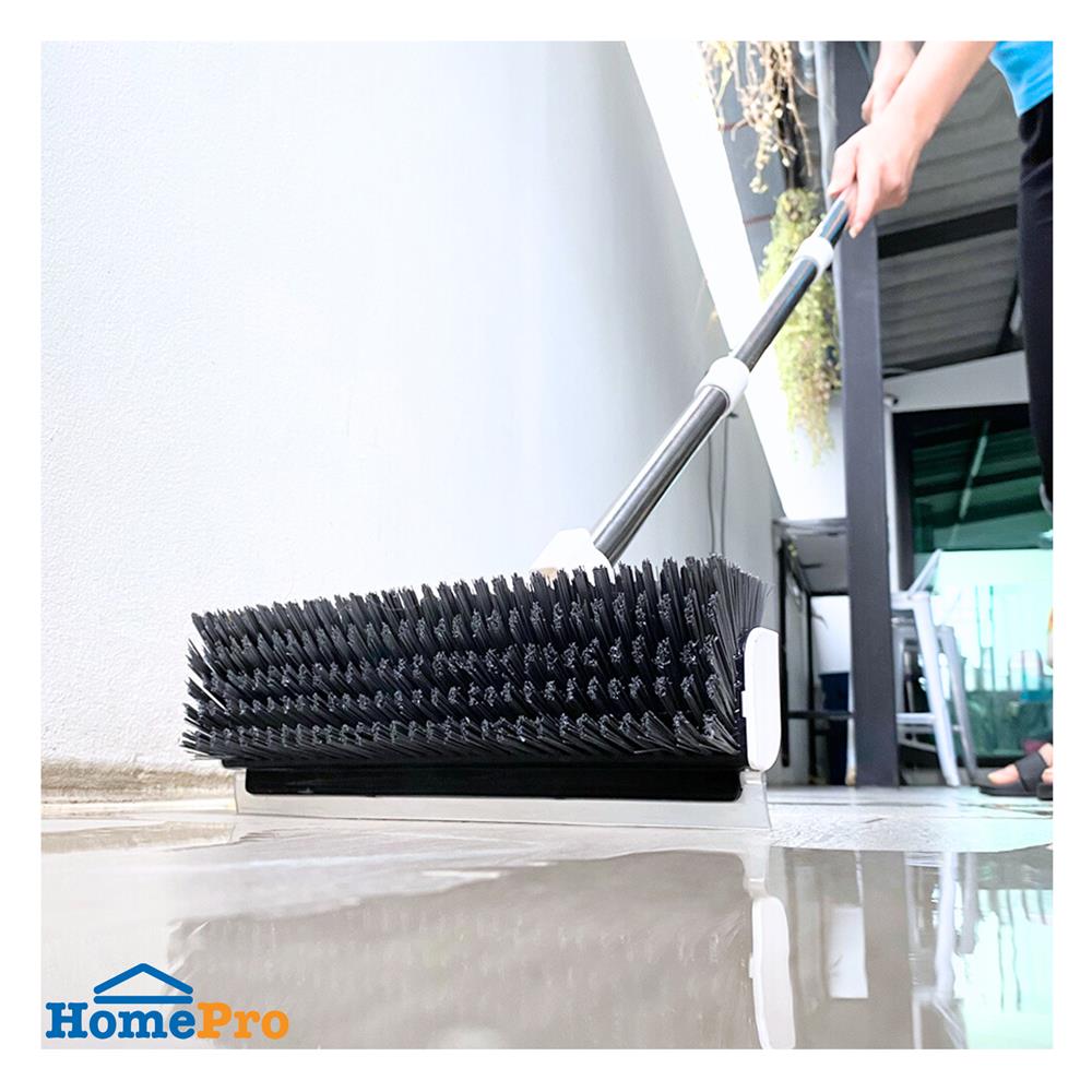 แปรงขัดพื้นพร้อมยางรีดน้ำ 3 IN 1 POLY-BRITE