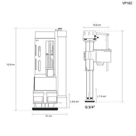 วาล์วครบชุด EXCEL EC-VP162_1