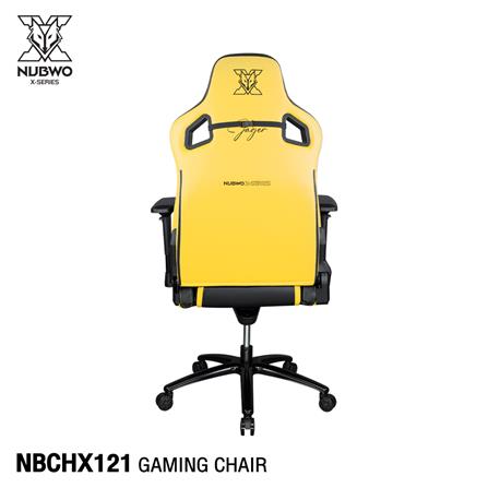 เก้าอี้เกมมิ่ง NUBWO NBCHX121 สีดำ/เหลือง_3