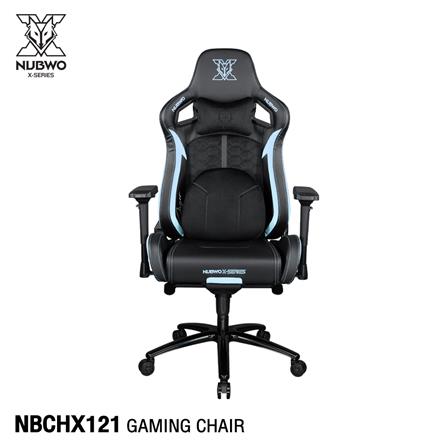 เก้าอี้เกมมิ่ง NUBWO NBCHX121 สีดำ/ฟ้า_1