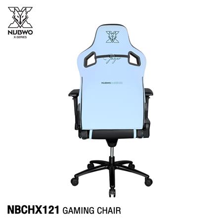 เก้าอี้เกมมิ่ง NUBWO NBCHX121 สีดำ/ฟ้า_3