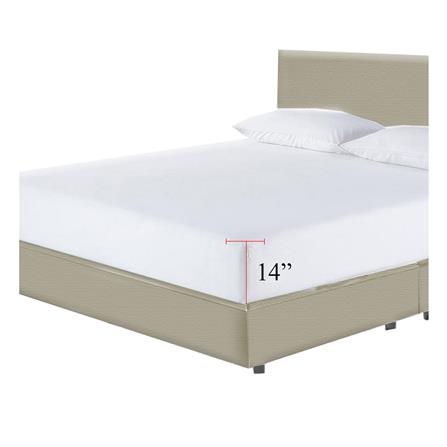 ผ้าปูที่นอน 3.5 ฟุต EXOTICA PD3A สี WHITE_7