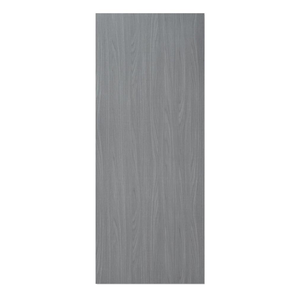 ประตูภายในเมลามีน ไม่เจาะลูกบิด METRO MD556 90x200 ซม. สี COMBI GREY