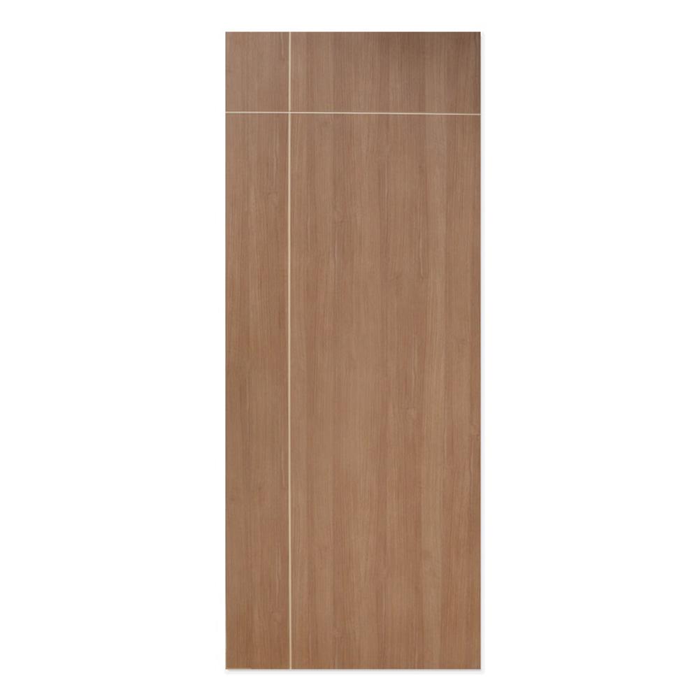 ประตูภายในเมลามีน ไม่เจาะลูกบิด METRO MD618 CAPPUCCINO 90x200 ซม. เซาะร่อง สีน้ำตาล
