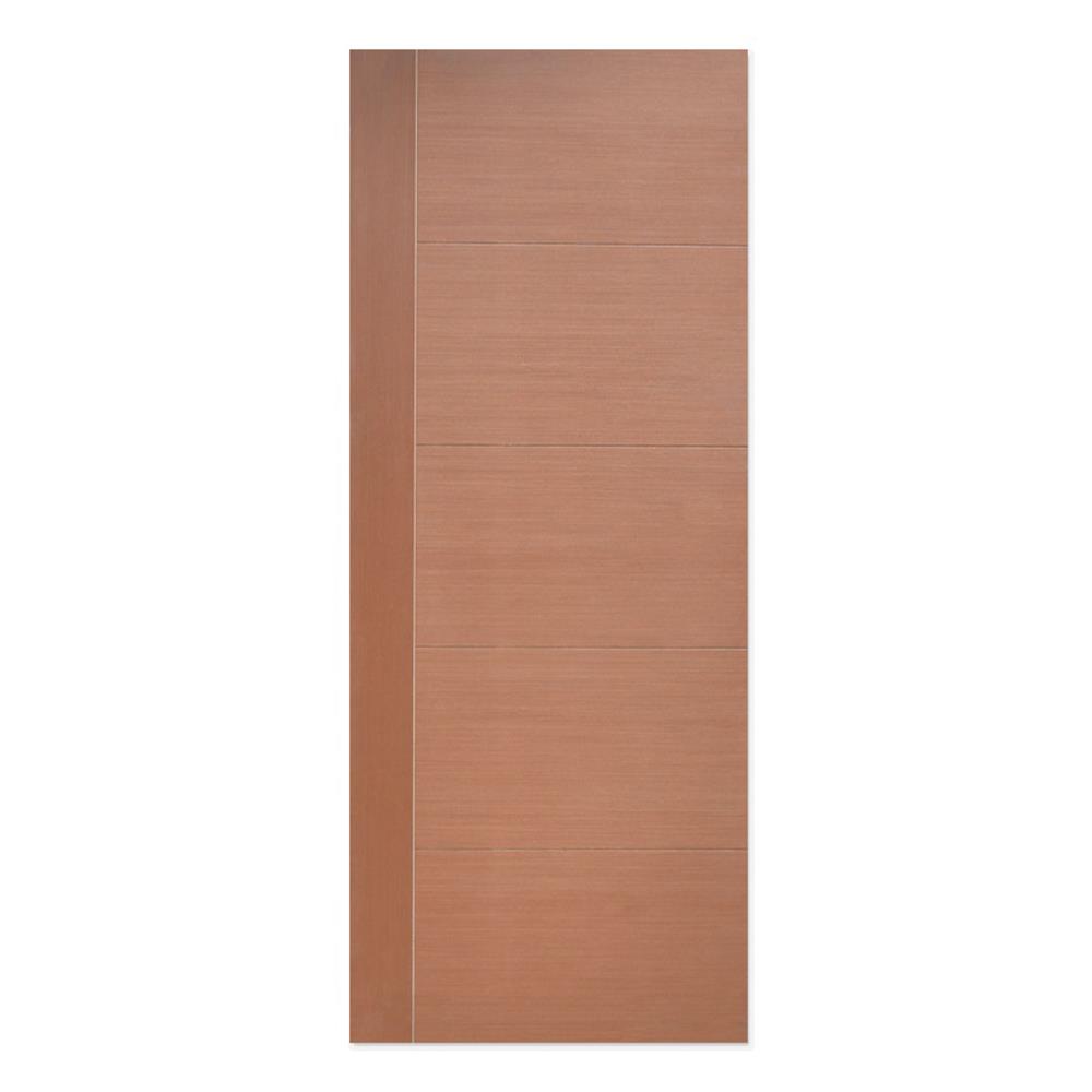 ประตูภายใน HDF ไม่เจาะลูกบิด METRO ROSE WOOD 02 VENEER 70x200 ซม. สีน้ำตาล