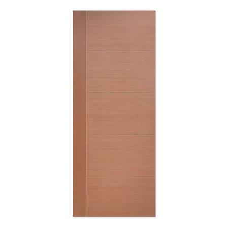 ประตูภายใน HDF ไม่เจาะลูกบิด METRO ROSE WOOD 02 VENEER 70x200 ซม. สีน้ำตาล