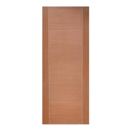 ประตูภายใน HDF ไม่เจาะลูกบิด METRO ROSE WOOD 03 VENEER 90x200 ซม. สีน้ำตาล_0