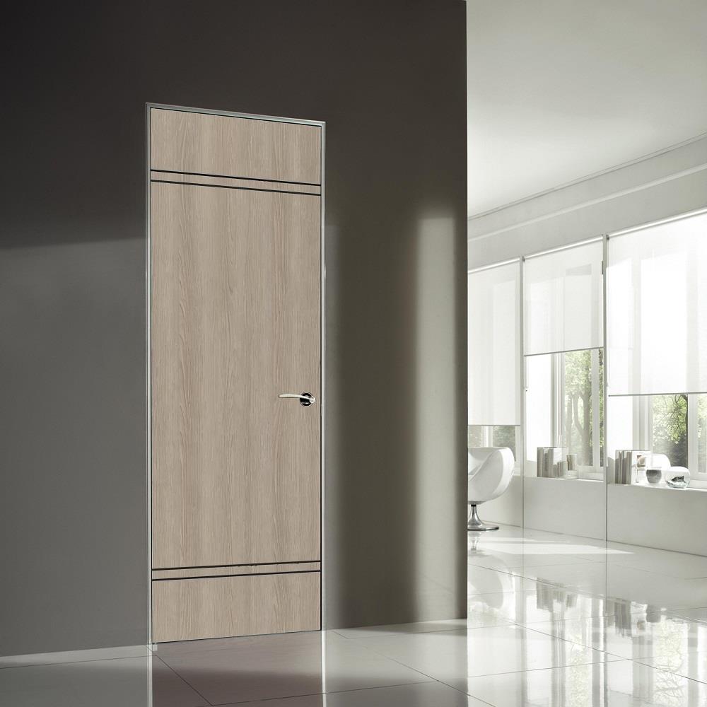 ประตูภายในเมลามีน ไม่เจาะลูกบิด METRO MD627 VALENTINO  90x200 ซม. สีเบจ