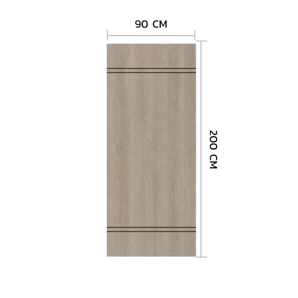 ประตูภายในเมลามีน ไม่เจาะลูกบิด METRO MD627 VALENTINO  90x200 ซม. สีเบจ