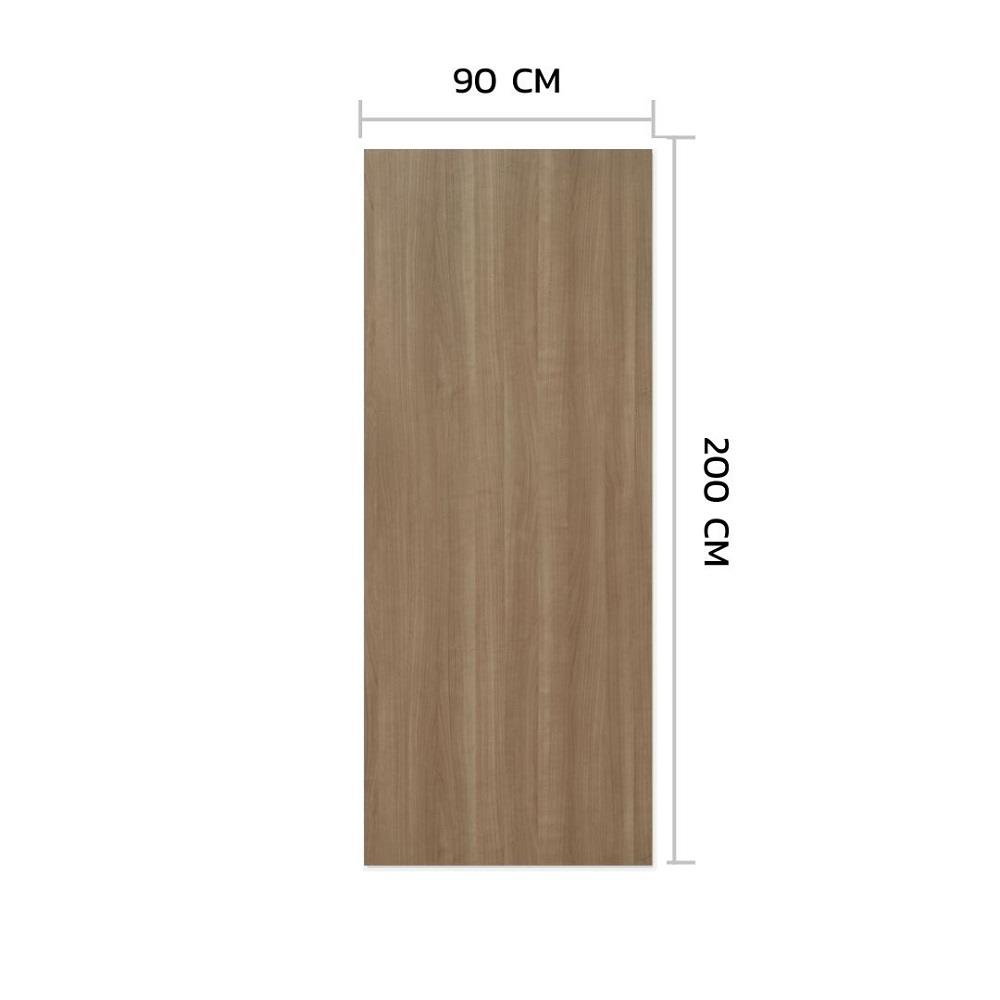 ประตูภายในเมลามีน ไม่เจาะลูกบิด METRO MD618 CAPPUCCINO 90x200 ซม. สีน้ำตาล