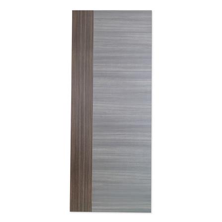 ประตูภายในเมลามีน ไม่เจาะลูกบิด METRO MD390 ATLANTA+MD520 ALTONA  90x200 ซม. สีเทา-โอ๊ค_0