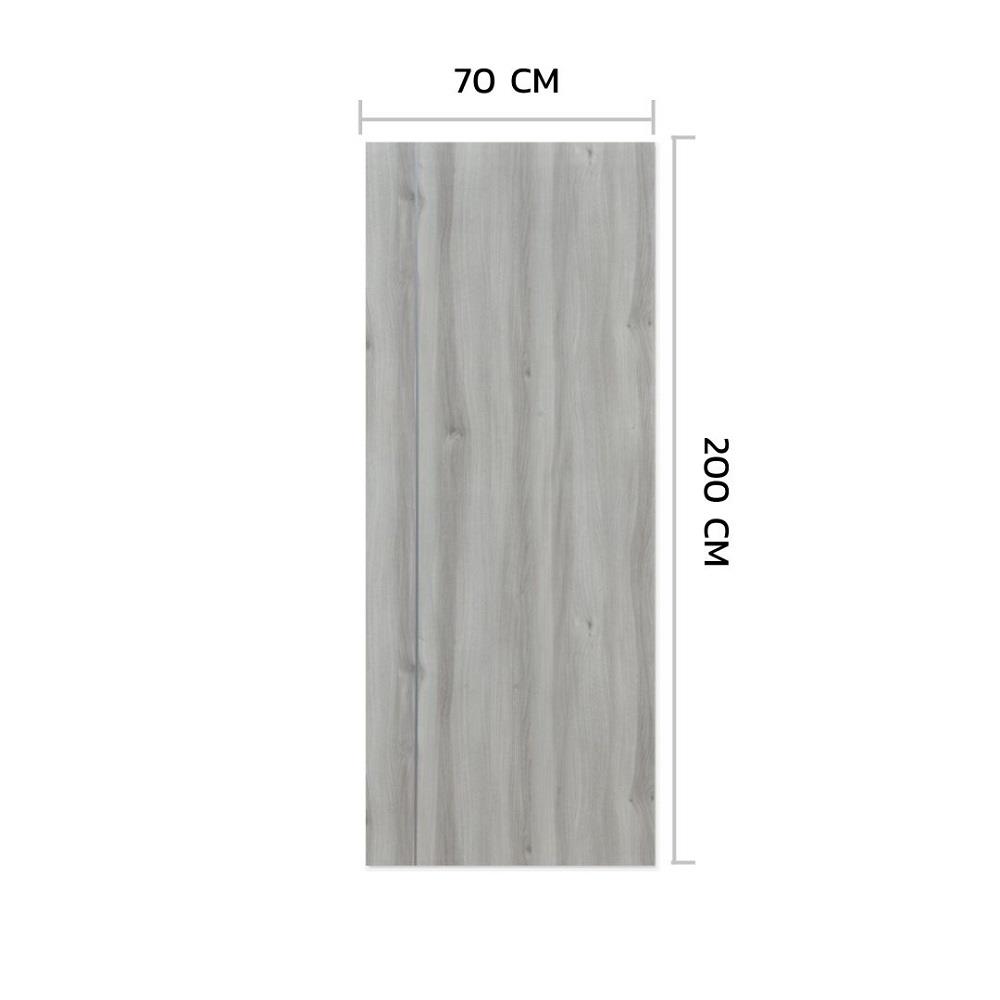 ประตูภายใน HPL ไม่เจาะลูกบิด METRO 3358 DAWN 70x200 ซม. สีเทา