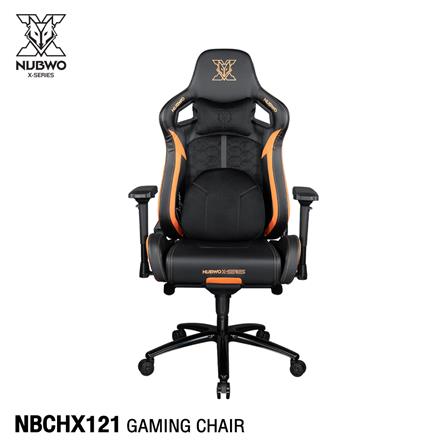เก้าอี้เกมมิ่ง NUBWO NBCHX121 สีดำ/ส้ม_1